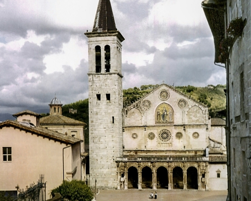 Ponte delle Torri e Rocca Albornoziana a Spoleto